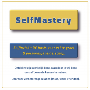 workshop selfmastery zelfinzicht persoonlijke ontwikkeling